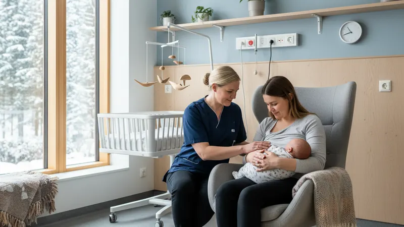 Breastfeeding a Newborn, Complete Guide to the First Weeks — illustration