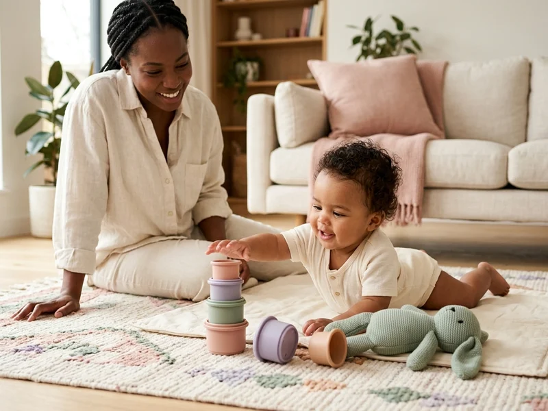 Baby Games: 30 Simple Ideas for the First Year illustration