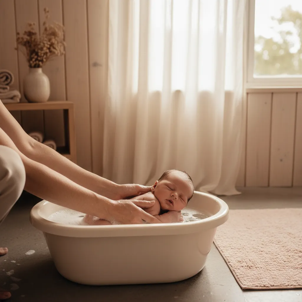 Baby's First Bath: Step-by-Step Guide