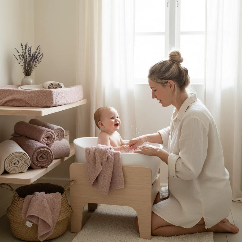 Bathing Your Baby: The Right Water Temperature and Safe Bath Routine