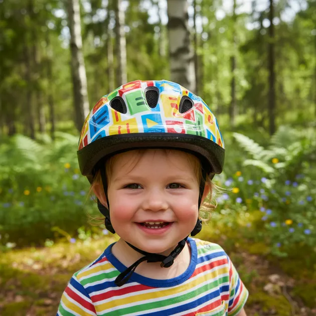 Bike Helmet for Kids - Safe Helmet in the Right Size