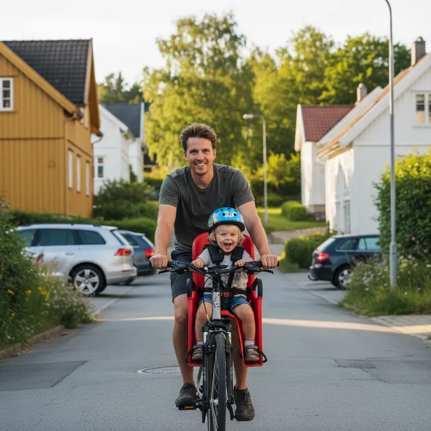 Bike Seat for Kids - Safe Cycling with Little Ones