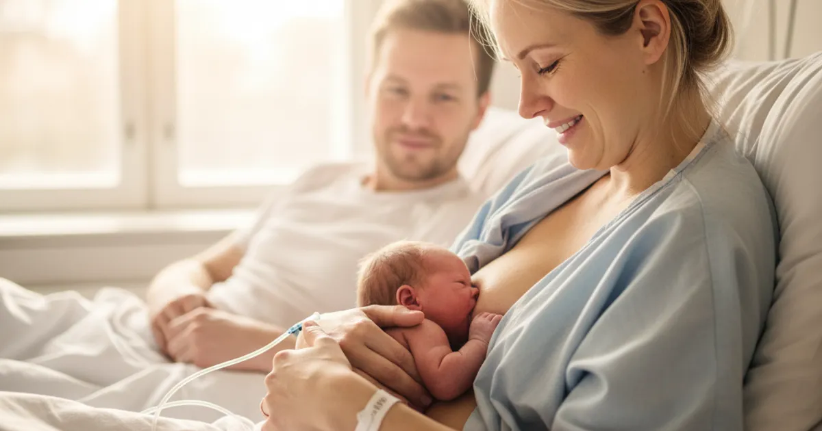 Breastfeeding a Newborn, Complete Guide to the First Weeks