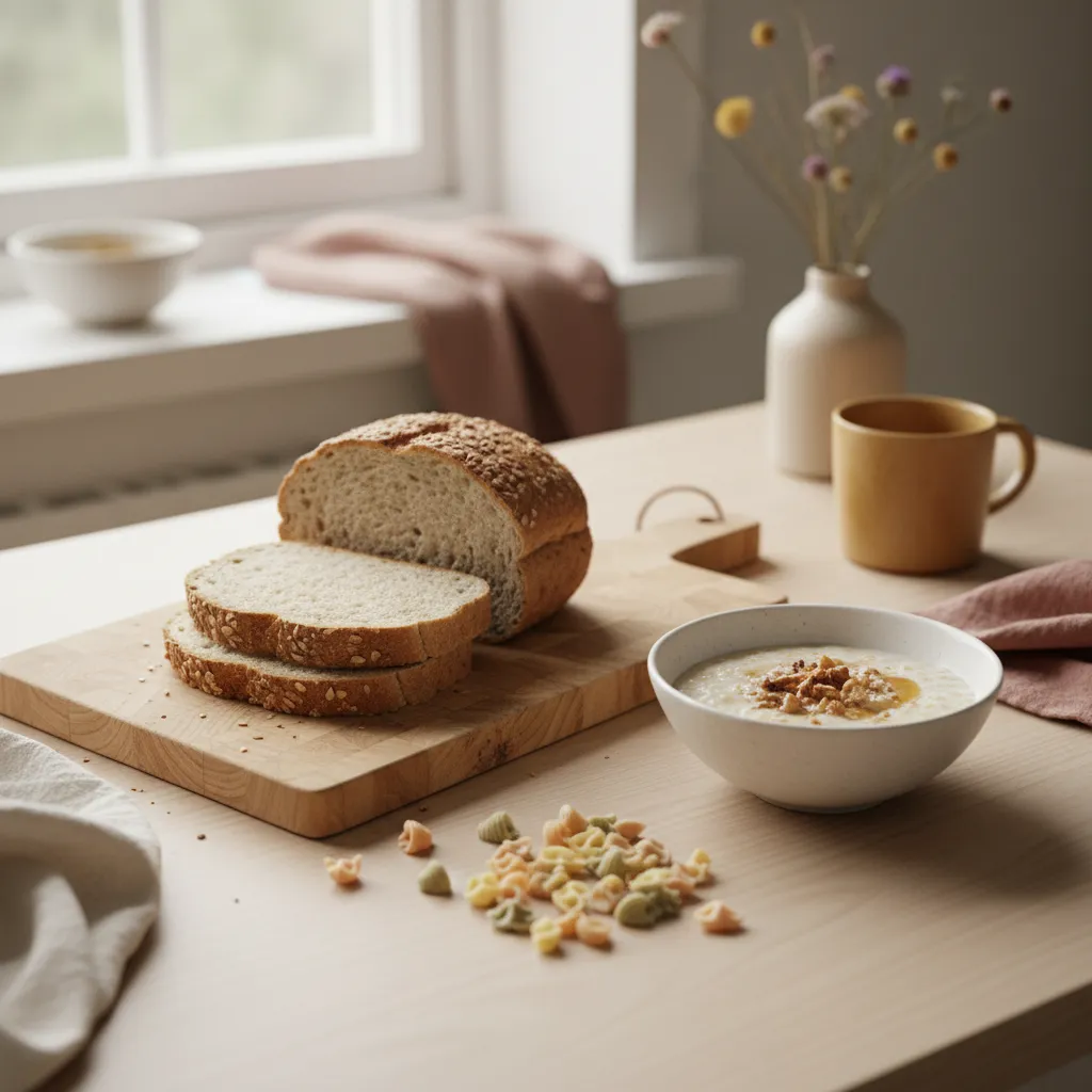 Bread and Grains for Baby: From Porridge to Toast