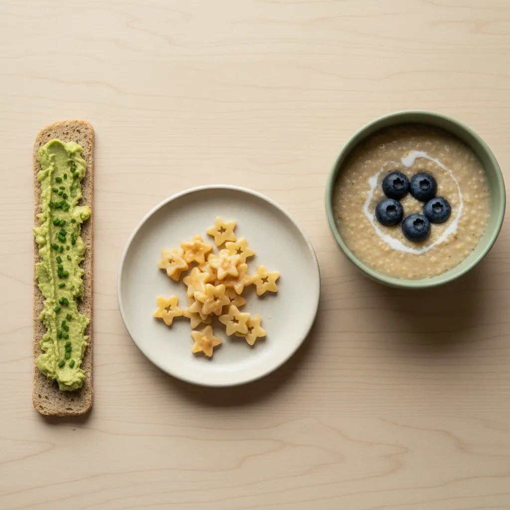 Bread and Grains for Baby: From Porridge to Toast illustration