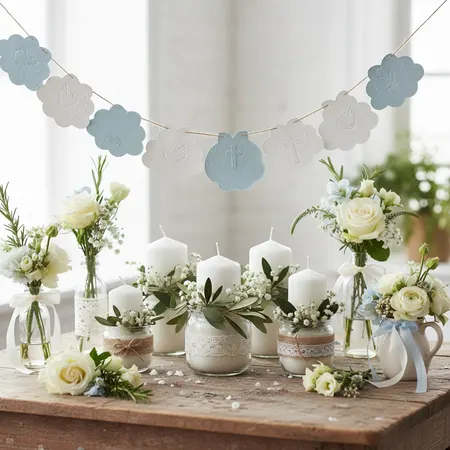 Christening Decoration Ideas for a Beautiful Celebration illustration