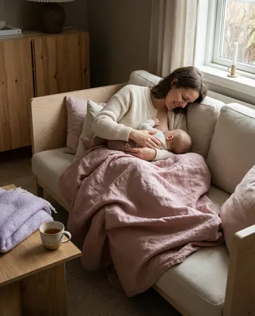 Cluster Feeding: When Baby Wants to Nurse All the Time illustration