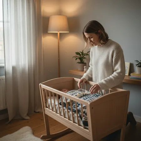 Cradle for Newborns: Complete Guide to Your Baby's First Bed illustration
