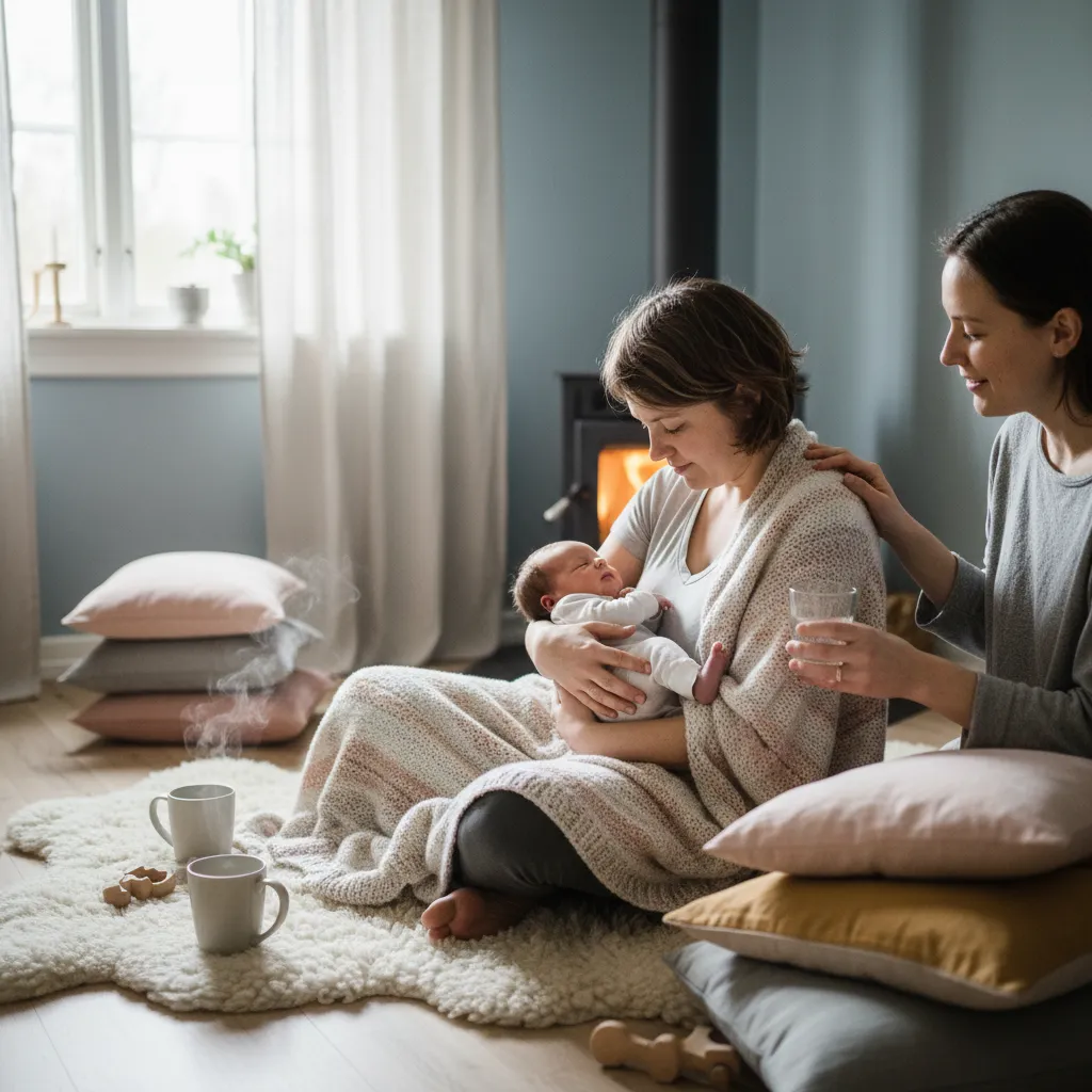 Early Labor Contractions: Signs That Birth Is Near illustration