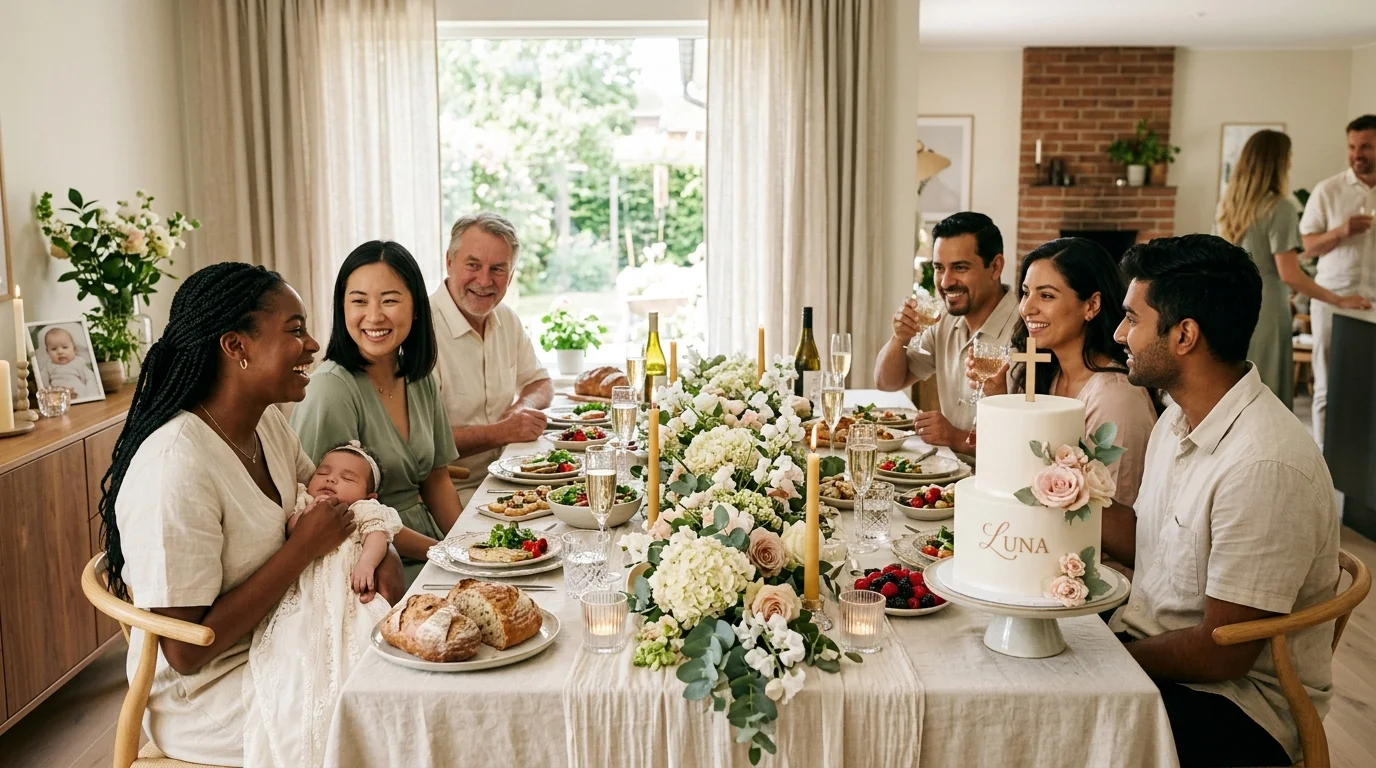 Food for Baby's Christening or Naming Ceremony: Complete Menu Ideas