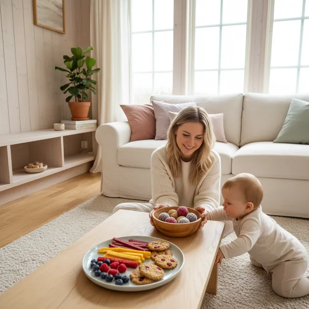 Healthy Snacks and Smoothie Bites for Babies