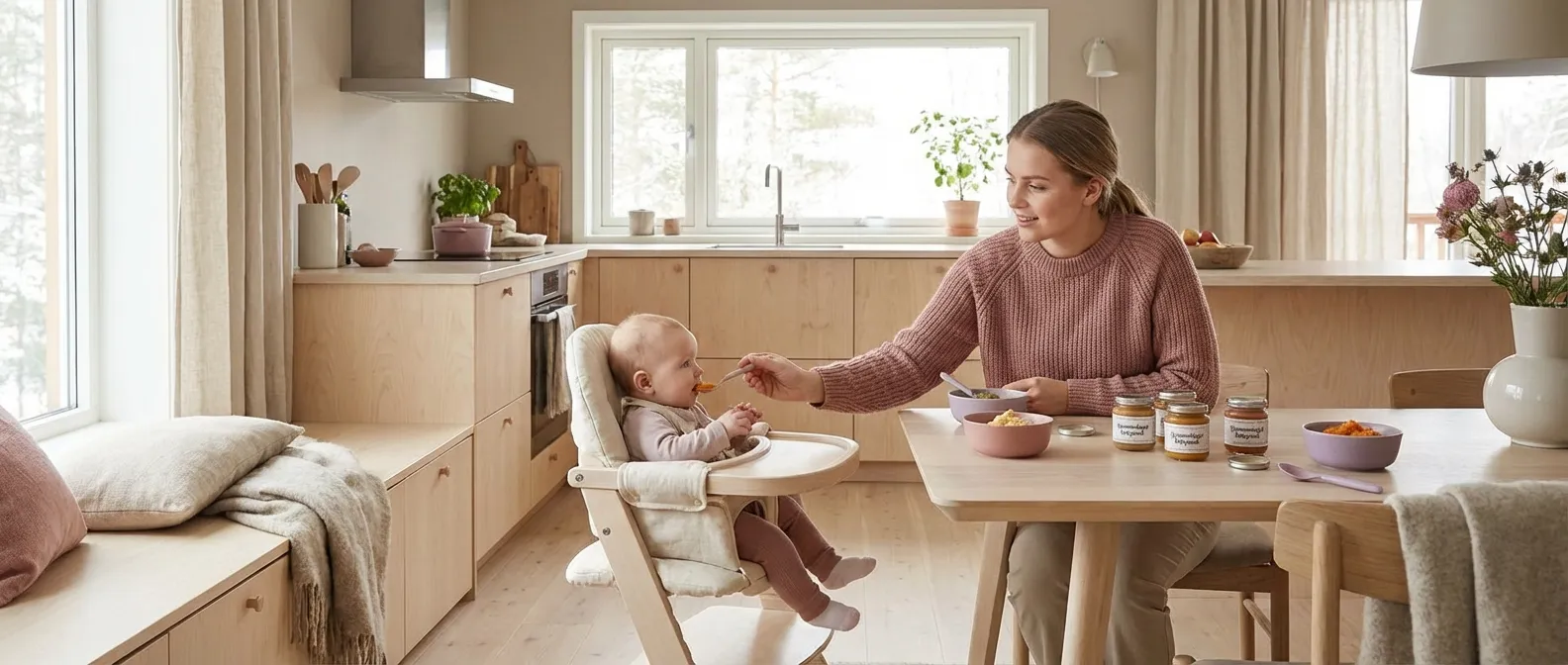 Homemade Baby Food: Recipes and Tips from 6 Months