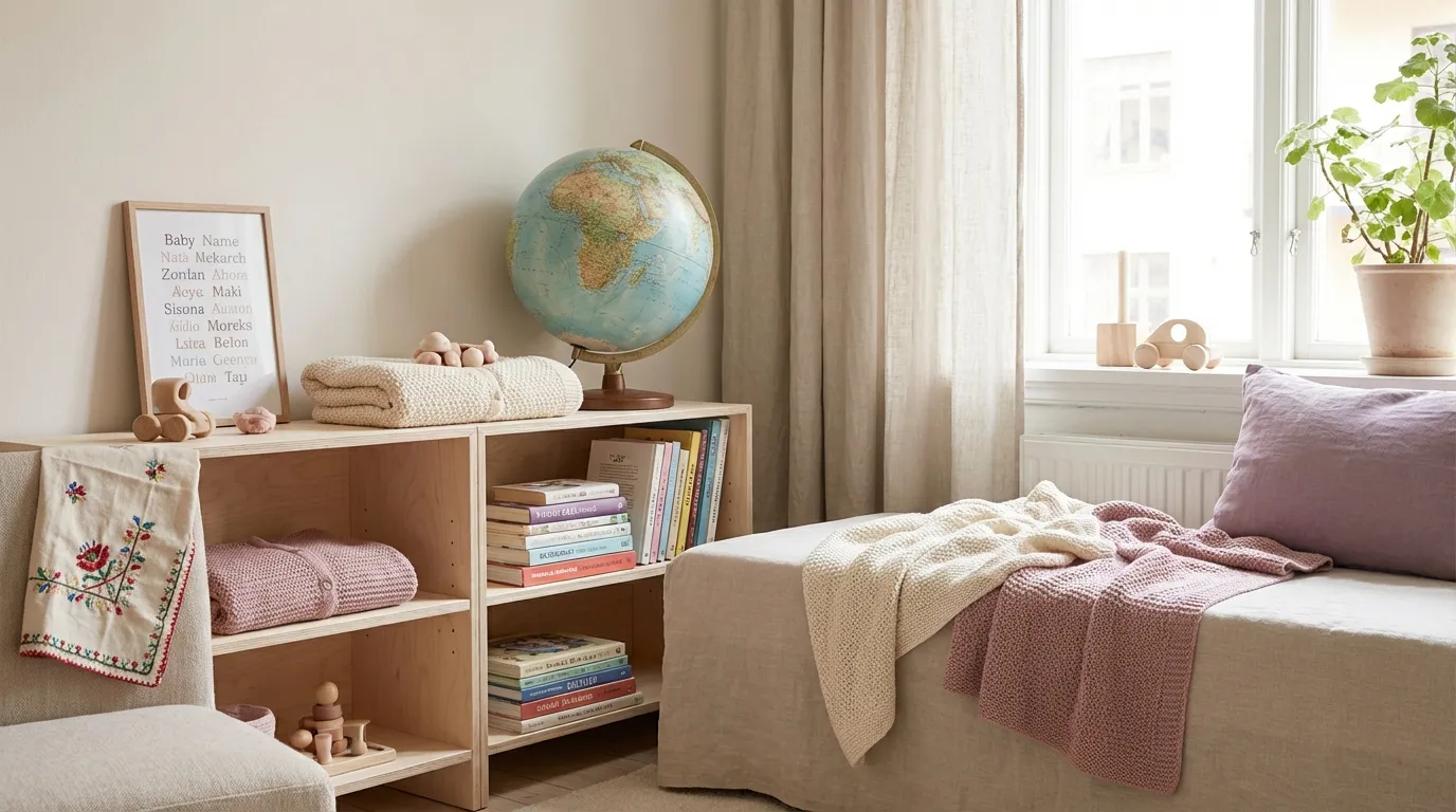 Caring parent with child in a calm atmosphere