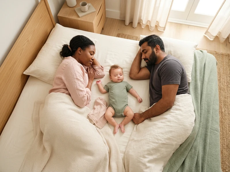 Is Co-Sleeping Safe for Babies? — illustration