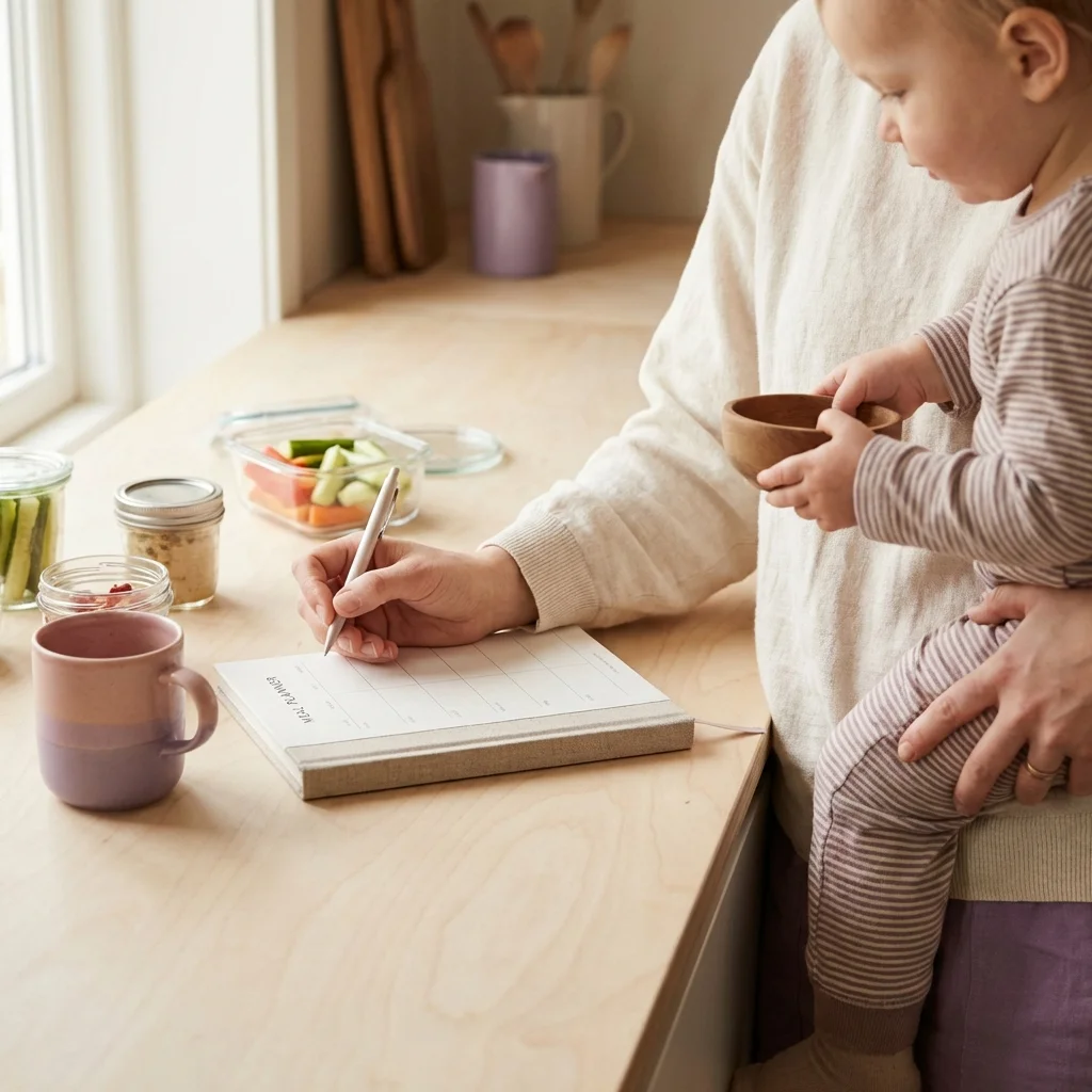 Meal Planning for Families: Save Time and Money illustration