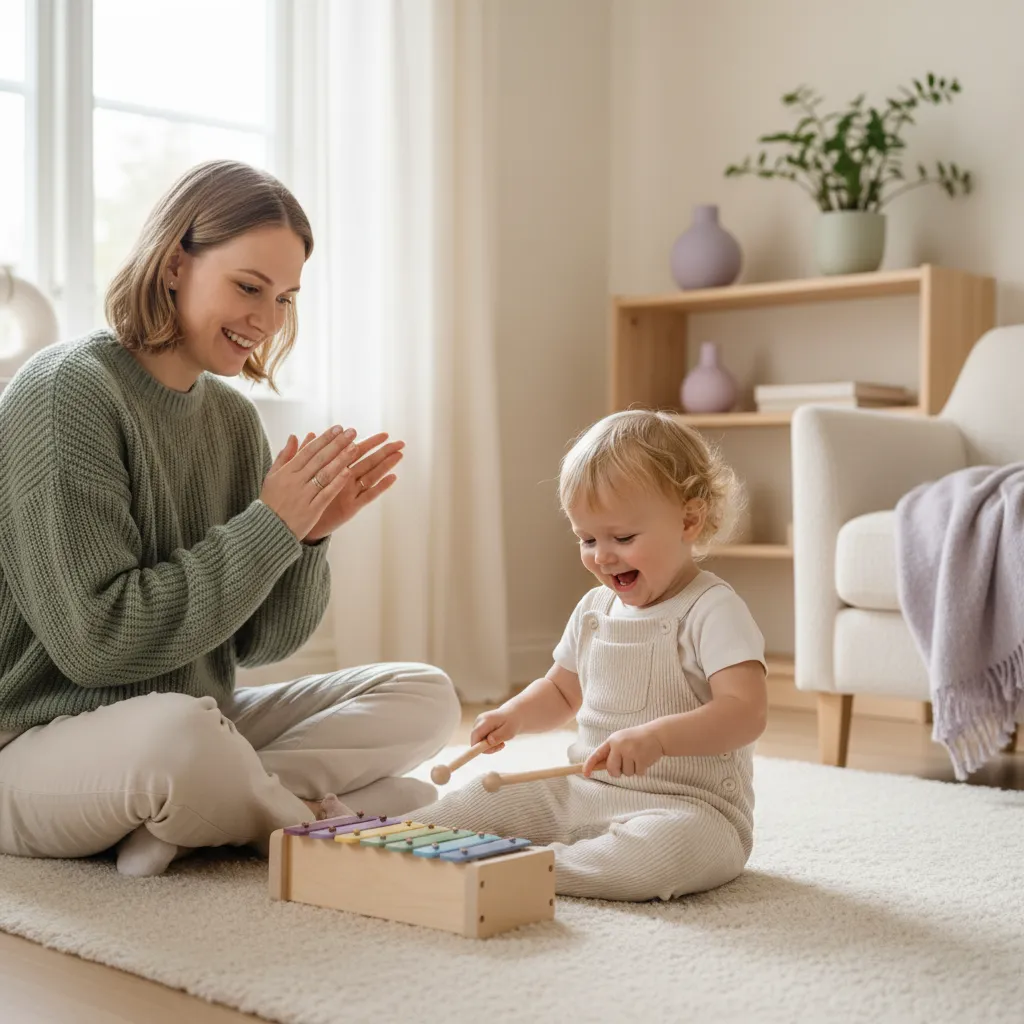 Music Play with Baby: Songs, Rhythm and Development illustration