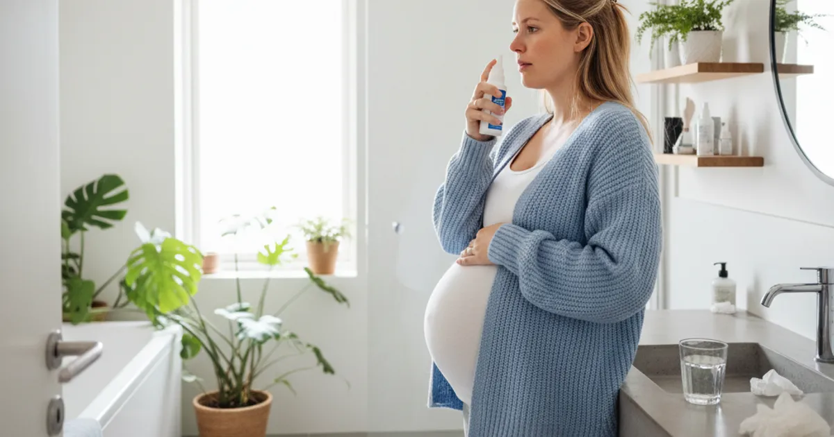 Nasal Spray During Pregnancy: Which Ones Are Safe?