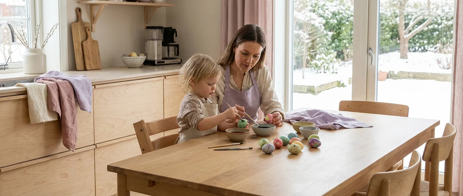 Easter Egg Painting with Kids: Natural Dyes, Wax Resist, and Fun Techniques