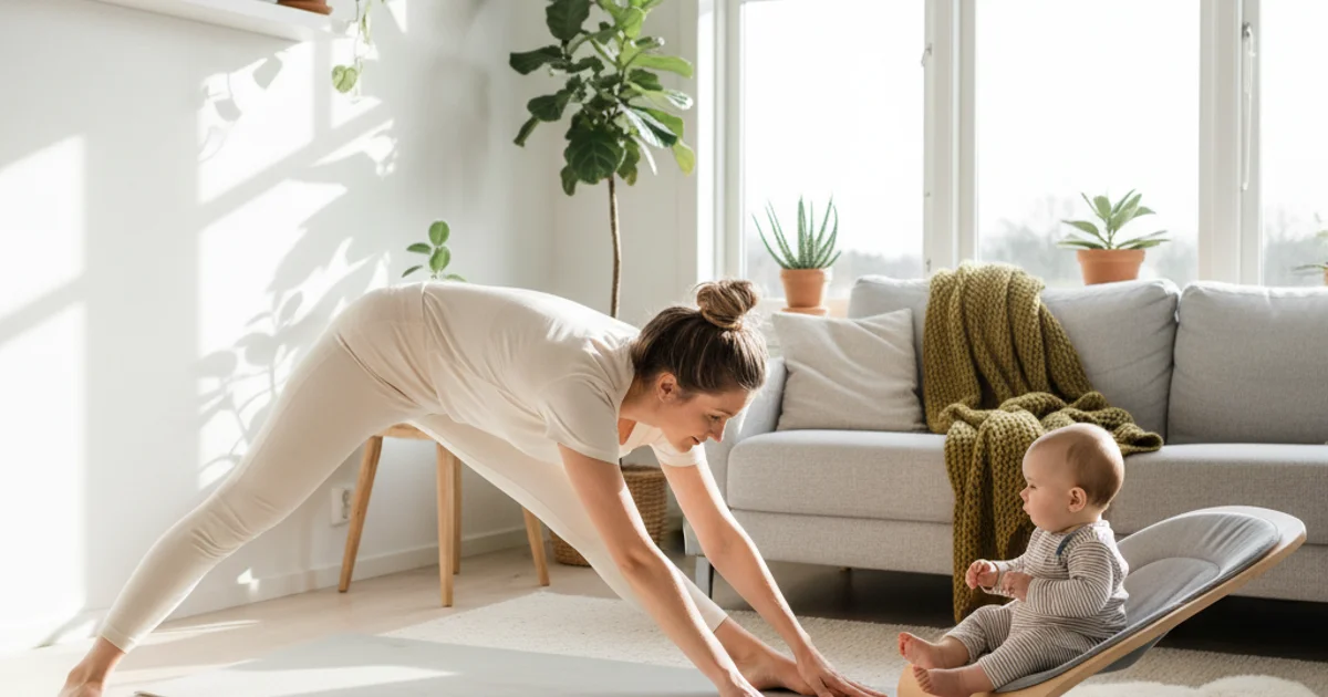 Woman feeling strong after pelvic floor training