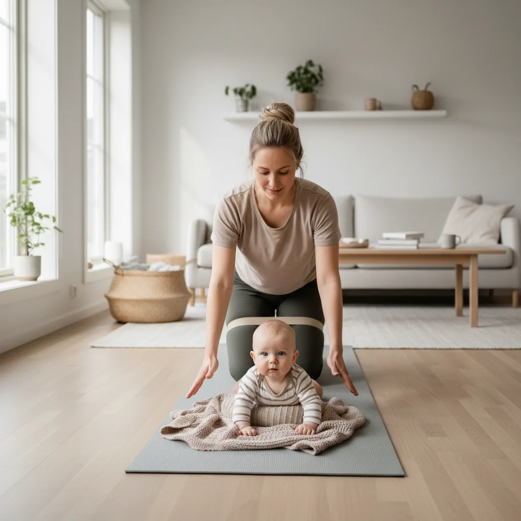 Exercise After Birth. Week-by-Week Guide illustration