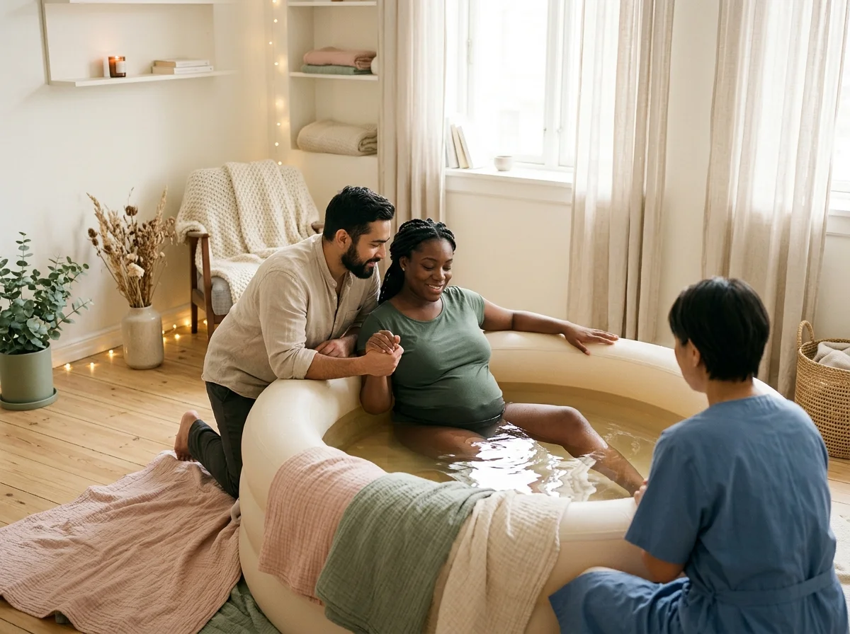Water Birth and Birth Methods: Your Options Explained illustration